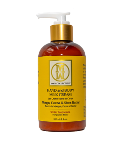 OMM Hand and Body Milk Cream - White Tea Jasmin - 237ML
